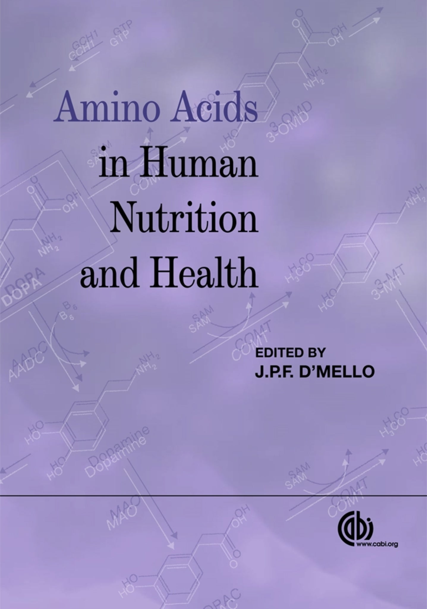 Cover image for Amino Acids in Human Nutrition and Health ISBN 9781845937980